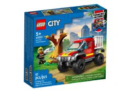 LEGO CITY - LE CAMION DE POMPIERS DE SECOURS TOUT-TERRAIN #60393